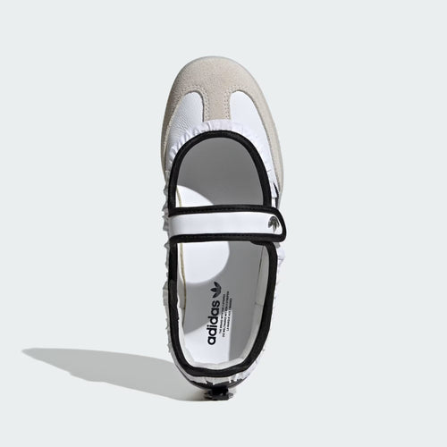Adidas Samba Jane White Alumina Black sneaker - angled view