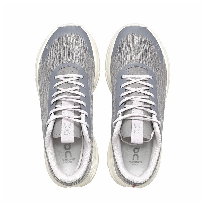 On Running Cloudnova Form 2 Black Ivory | Platform Sneakers - Men's