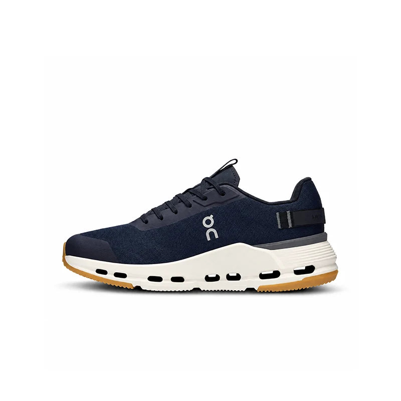 On Running Cloudnova Form 2 Black Ivory | Platform Sneakers - Men's