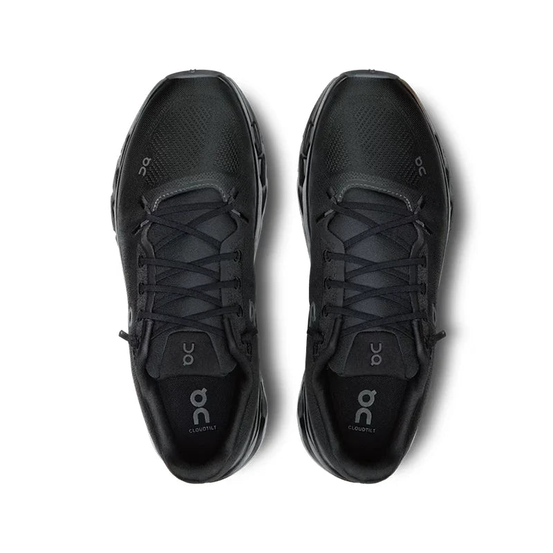 On Cloudtilt Black Ivory | Platform Sneakers - Women's